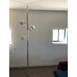 Paal klemlamp met 3 spotjes